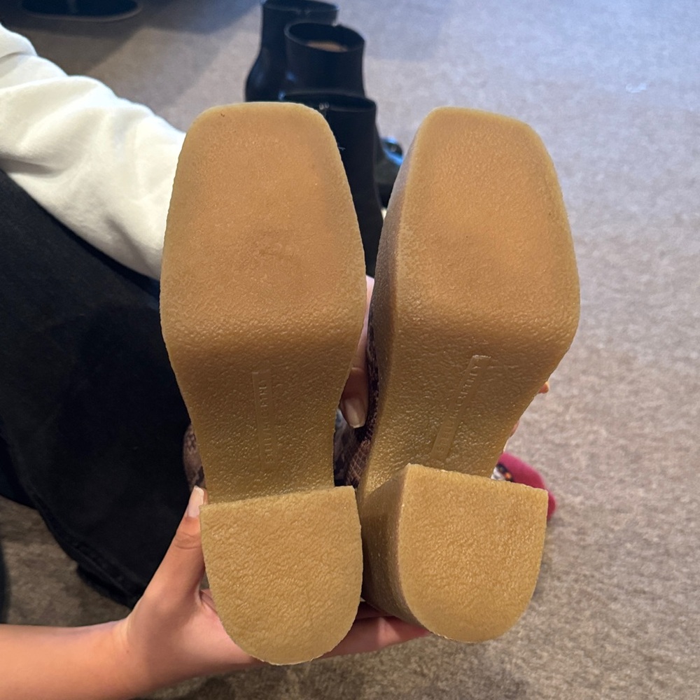 Stella Mccartney Skyla Alter Python Chunky Platfo… - image 6